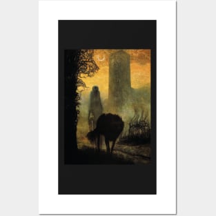 Untitled (Shepherd), by Zdzisław Beksiński - Beksinski Wolf Posters and Art